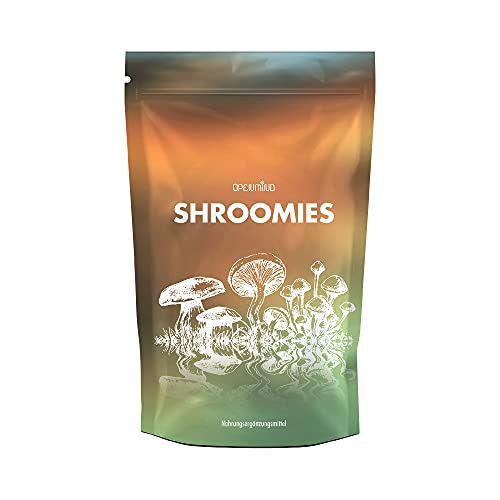 Suppleminds Shroomies | Hochwertige Mischung aus 6 Pilz-Extrakten mit Reishi, Shiitake, Chaga & Mesima | 120 Kapseln  